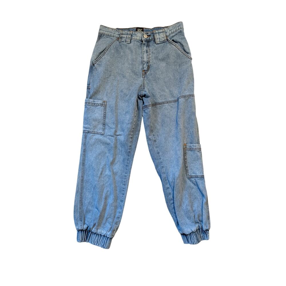 BDG Urban Outfitters Jeans Womens 29 Light Wash Cargo Denim Jogger Pants